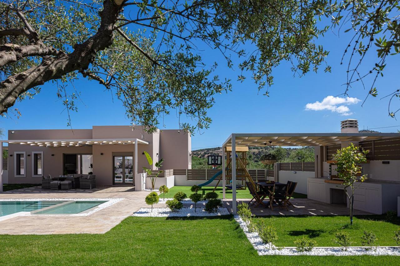 Koin Villa Sunrise, With Heated Pool & Whirlpool Perama  Dış mekan fotoğraf