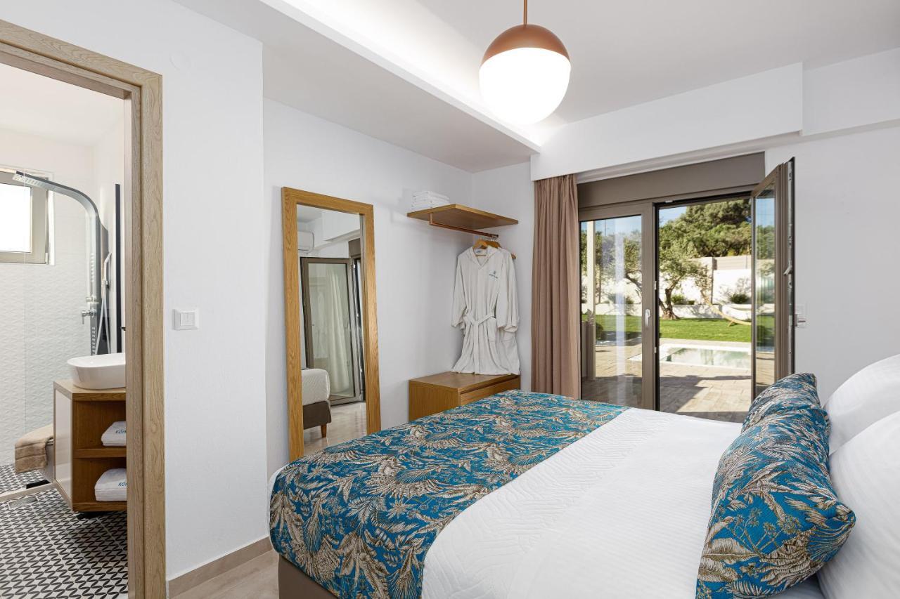 Koin Villa Sunrise, With Heated Pool & Whirlpool Perama  Dış mekan fotoğraf