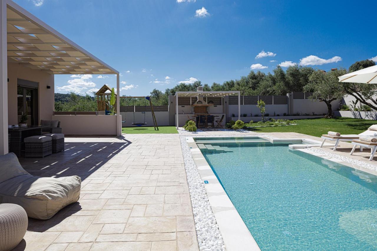 Koin Villa Sunrise, With Heated Pool & Whirlpool Perama  Dış mekan fotoğraf